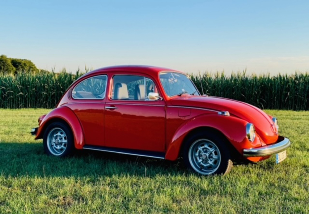 1970 Super Beetle 1302 LS in  a field