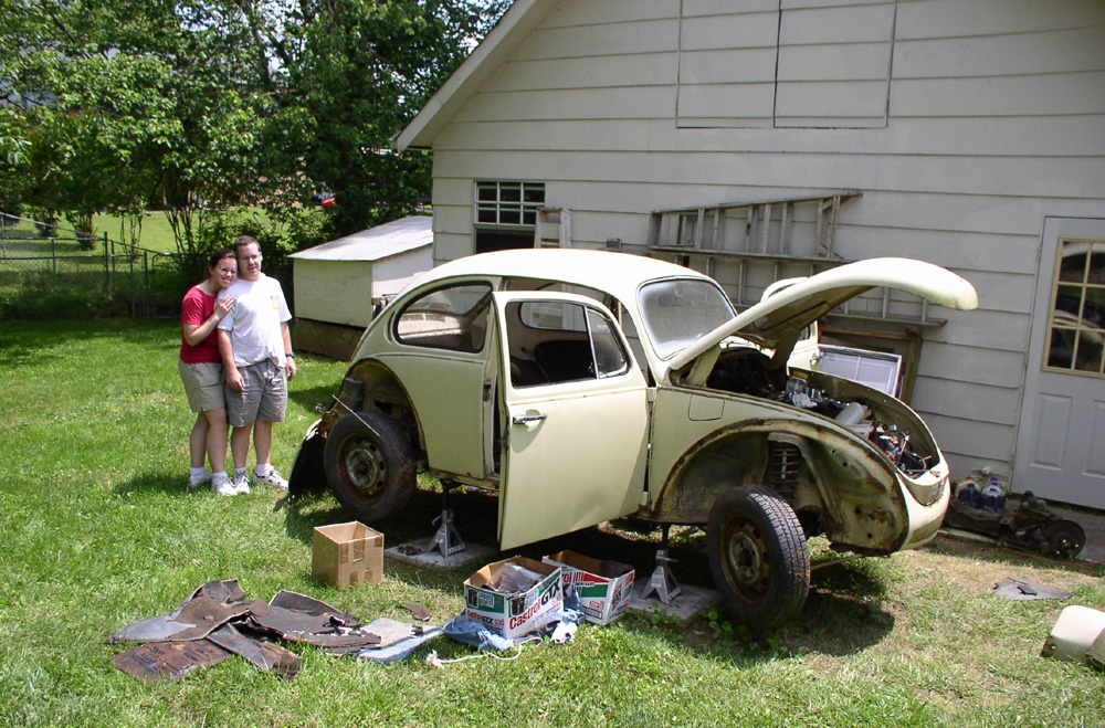 Super Beetle restoration starts here