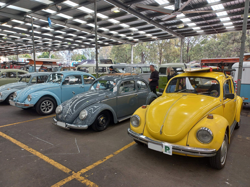 Aussie VW Nationals with lots of VWs