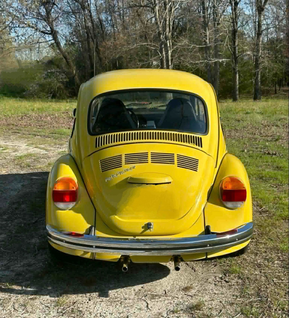 1973 Super Beetle in yellow looks to be mint