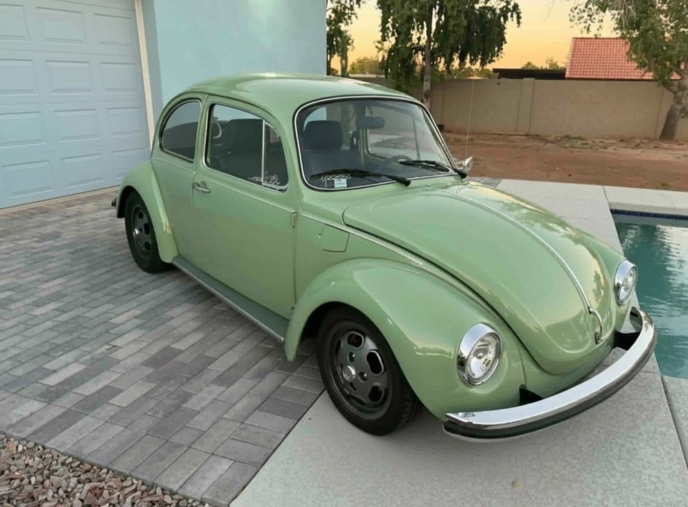 Super Beetle with teledial wheels