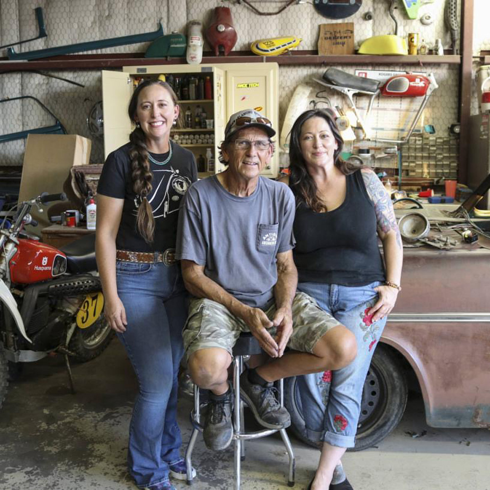 2 Girls and a Geezer Garage