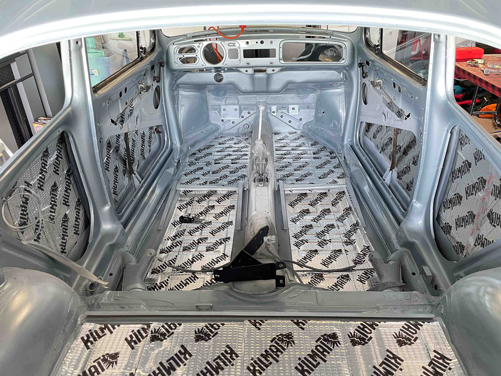 VW Beetle insulation kilmat