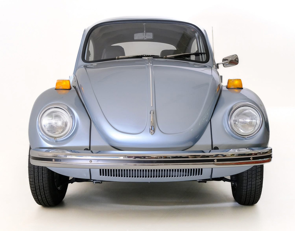 Baja Super Beetle front view with vented apron