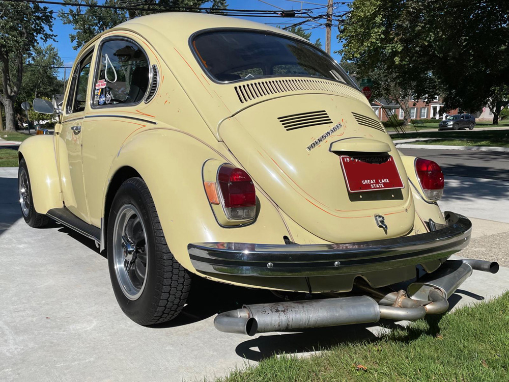 Vintage VW Beetle from the Great Lake State