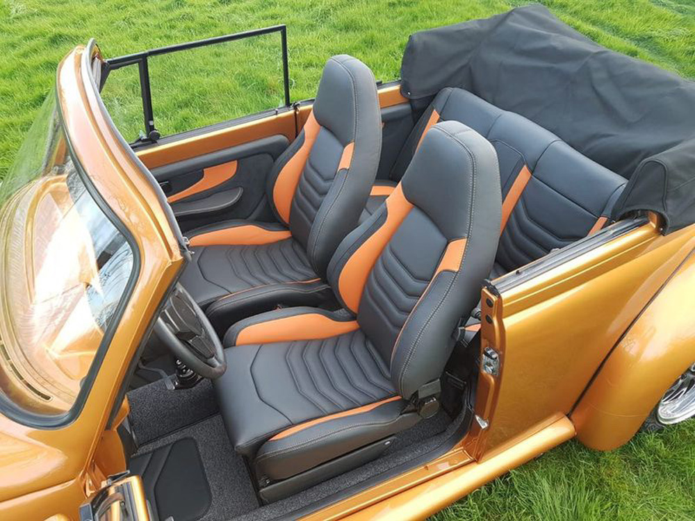 German Look Bug with custom interior from Porsche