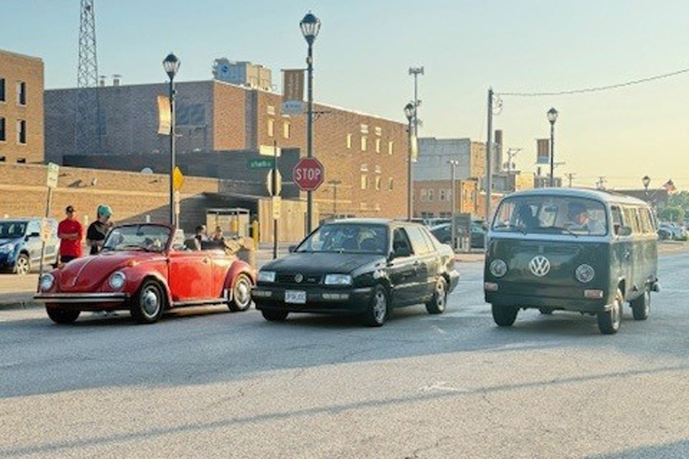 Slow Drag race with slow VWs