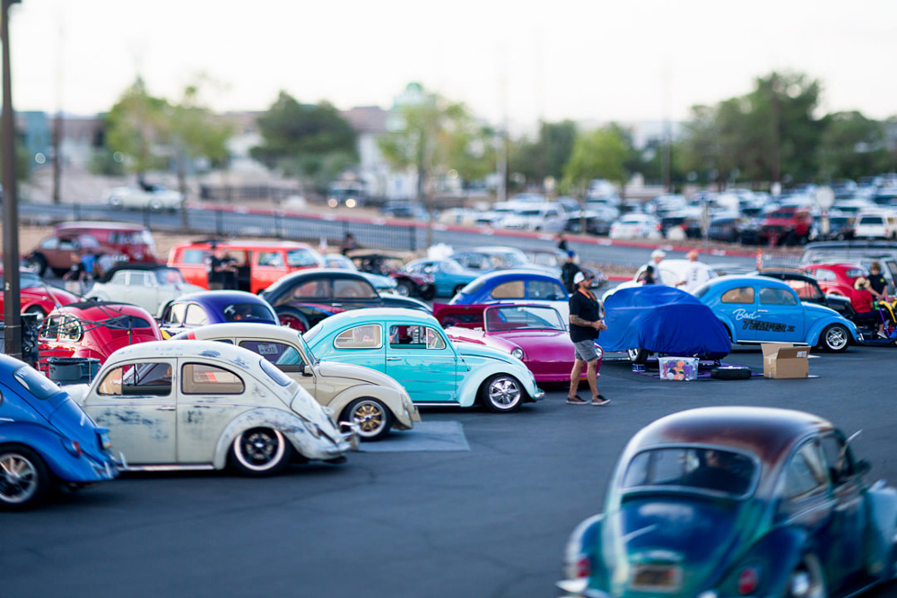 Volkswagen Show Las Vegas filled the parking lot
