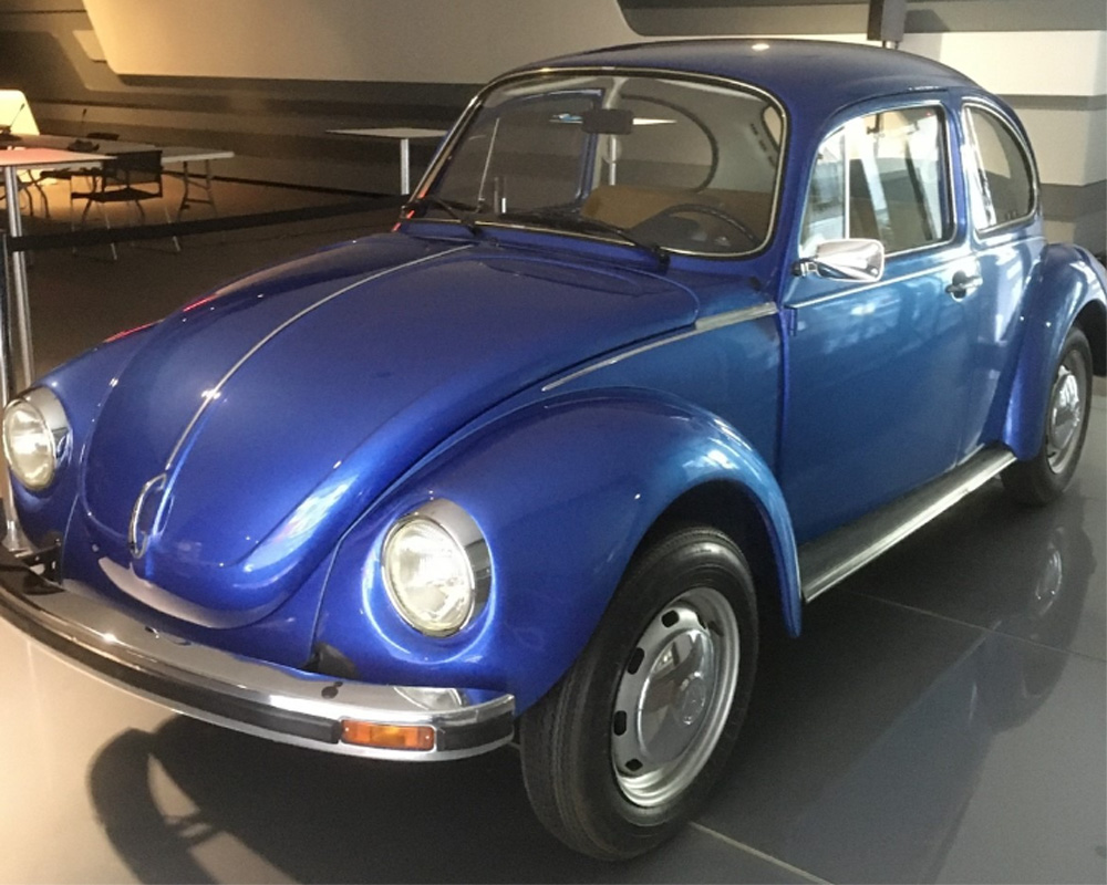 The 15 millionth Beetle on display