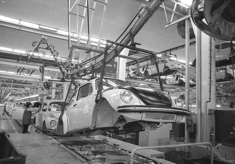 VW-Werk Wolfsburg of the Gelb-Schwarze Renner