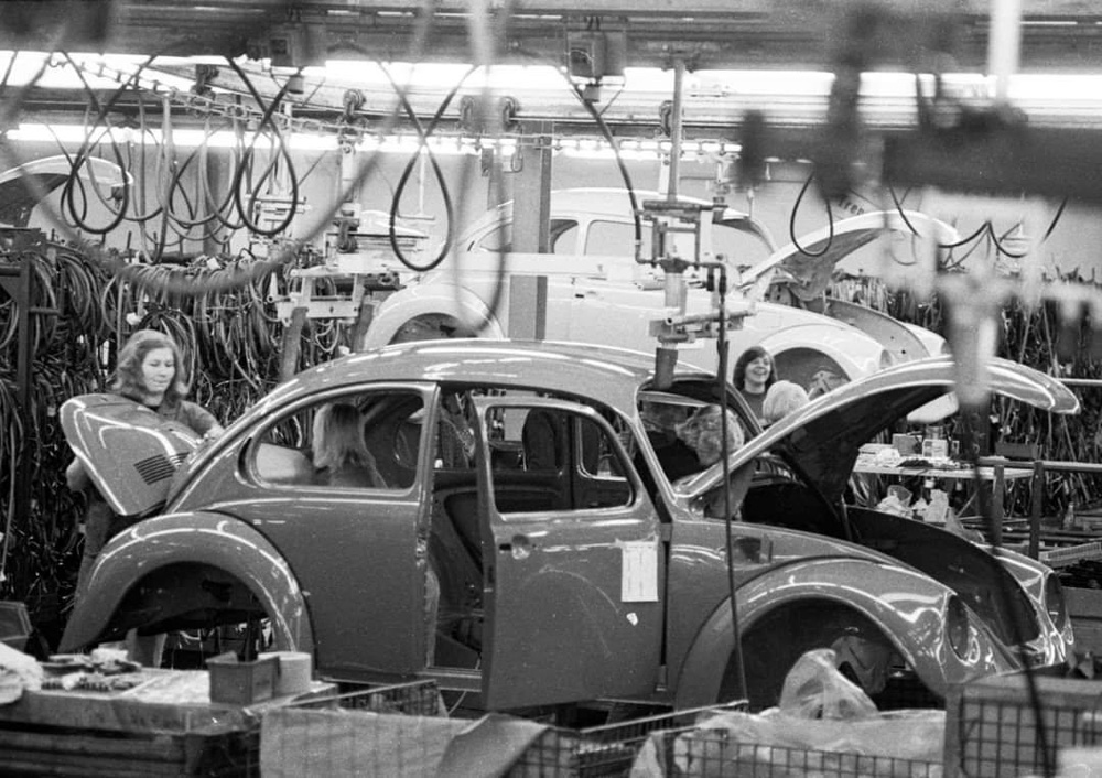 VW Production line in Germany