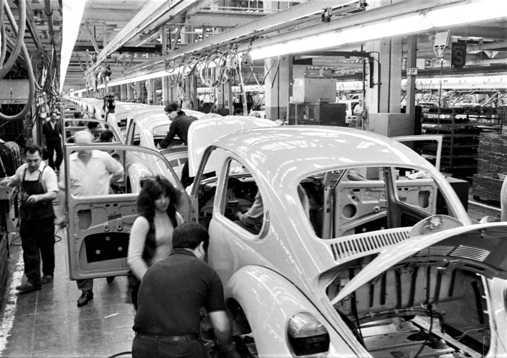 The first 1302 assembly line